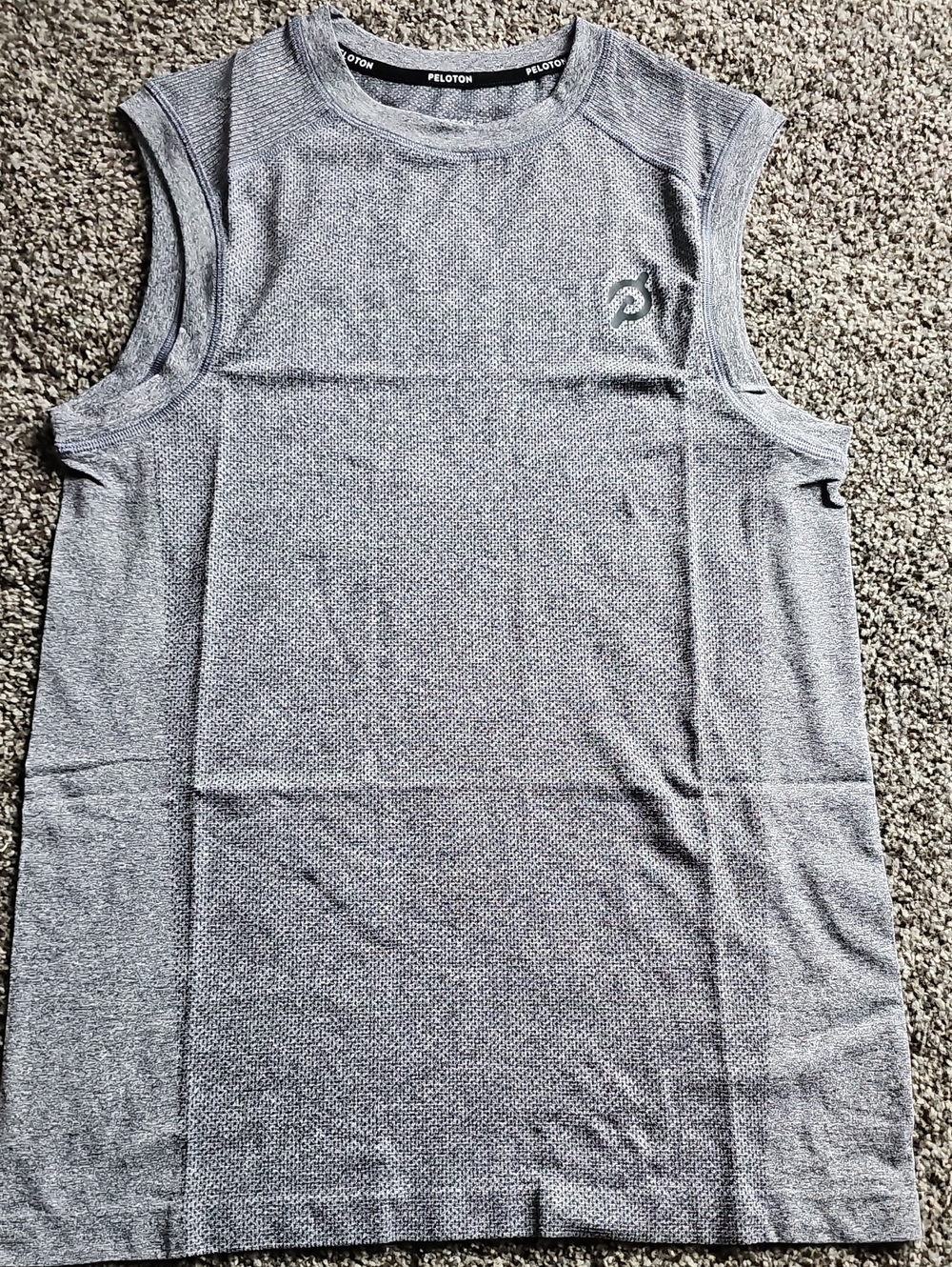 Peloton Men’s Heather Grey Sleeveless Training Tank